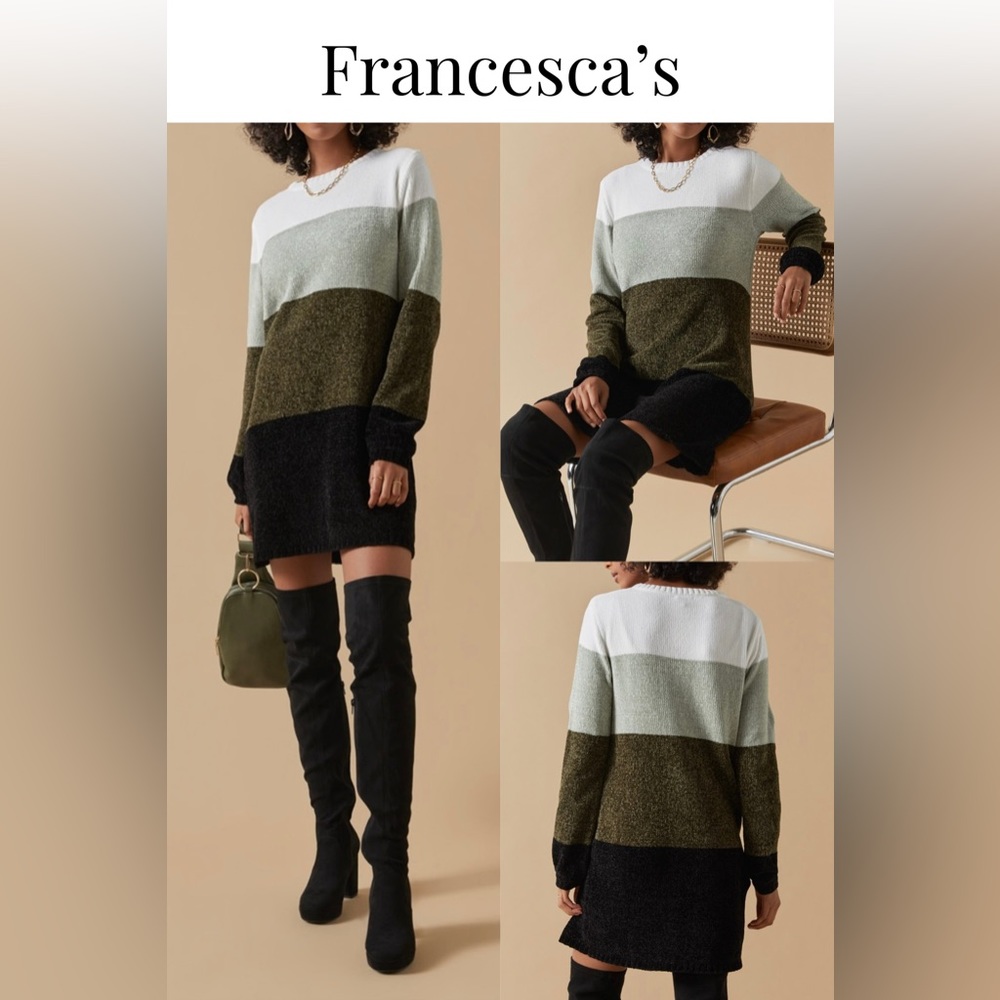 FRANCESCAS | Roseanne Sweater Dress | XS